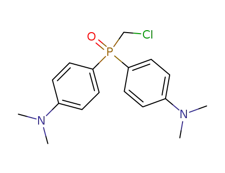 bis-(p-dimethylaminophenyl)chloromethylphosphine oxide