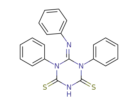 2,6-dithio-3,5-diphenyl-4-phenylimino-hexahydro-1,3,5-triazine