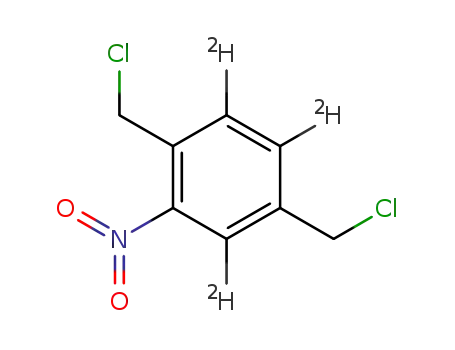 2,5-bis(chloromethyl)-3,4,6-trideuterionitrobenzene