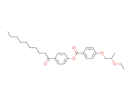 4-((S)-2-Ethoxy-propoxy)-benzoic acid 4-decanoyl-phenyl ester