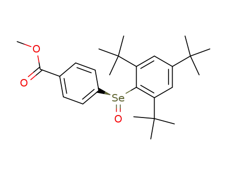 (-)-4-(methoxycarbonyl)phenyl 2,4,6-tri-t-butylphenyl selenoxide