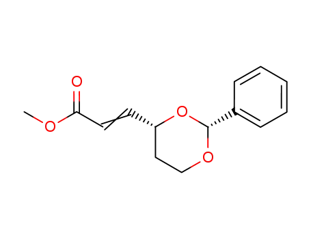 2-Propenoic acid, 3-[(2R,4R)-2-phenyl-1,3-dioxan-4-yl]-, methyl ester