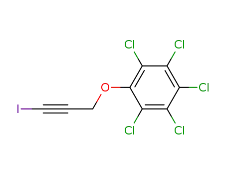 1-Iod-3-(pentachlorphenoxy)-1-propin