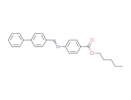 Benzoic acid, 4-[([1,1'-biphenyl]-4-ylmethylene)amino]-, pentyl ester