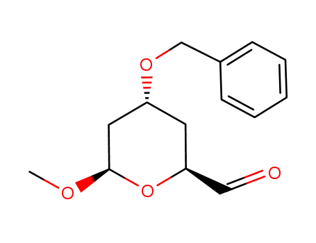 (2S,4R)-4-(benzyloxy)-6-methoxytetrahydro-2H-pyran-2-carbaldehyde