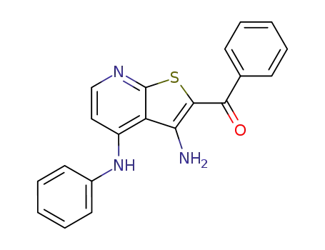 (3-amino-4-anilinothieno[2,3-b]pyridin-2-yl)(phenyl)methanone