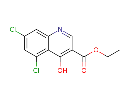 Ethyl 5,7-dichloro-4-hydroxyquinoline-3-carboxylate