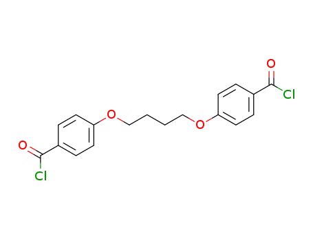 Benzoyl chloride, 4,4'-[1,4-butanediylbis(oxy)]bis-