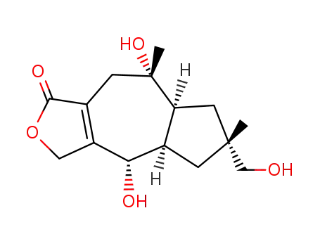 (5S,5aS,7R,8aR,9S)-5,9-dihydroxy-7-(hydroxymethyl)-5,7-dimethyl-4,5a,6,8,8a,9-hexahydro-1H-azuleno[5,6-c]furan-3-one