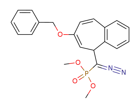 [(7-Benzyloxy-5H-benzocyclohepten-5-yl)-diazo-methyl]-phosphonic acid dimethyl ester