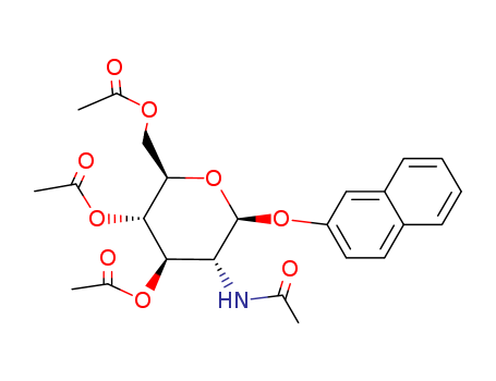 (2'-NAPHTHYL)-2-ACETAMIDO-3,4,6-TRI-O-ACETYL-2-DEOXY-SS-D-GLUCOPYRANOSIDECAS