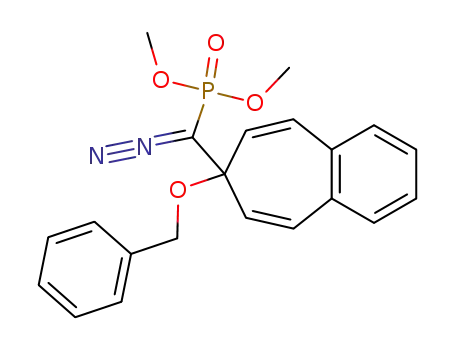 [(7-Benzyloxy-7H-benzocyclohepten-7-yl)-diazo-methyl]-phosphonic acid dimethyl ester