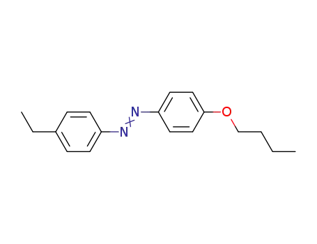 Molecular Structure of 33227-96-2 (p-Ethyl-p'-n-butyloxy-azobenzol)