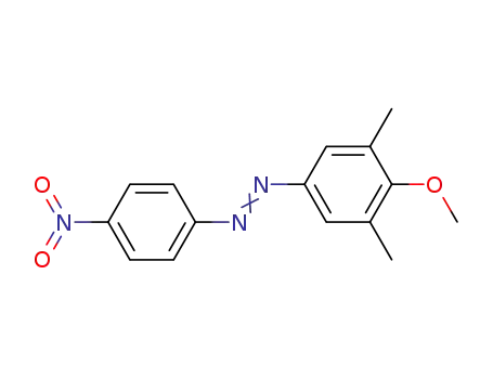 (4-Methoxy-3,5-dimethyl-phenyl)-(4-nitro-phenyl)-diazene