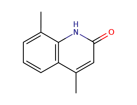 Molecular Structure of 5349-78-0 (4,8-DIMETHYL-2-QUINOLINOL)