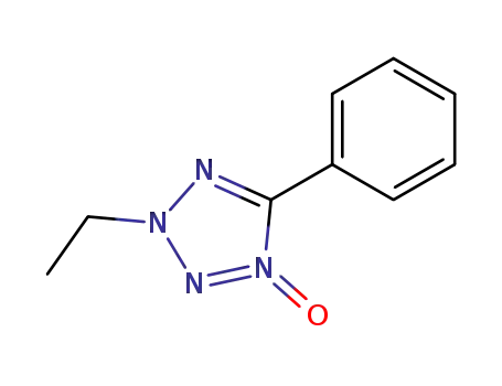 2H-Tetrazole, 2-ethyl-5-phenyl-, 4-oxide