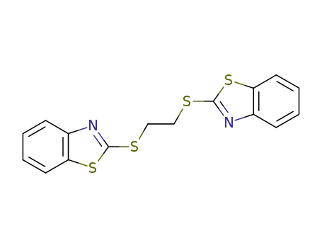Molecular Structure of 7133-50-8 (2-((2-(1,3-benzothiazol-2-ylthio)ethyl)thio)-1,3-benzothiazole)