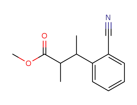 3-(2-Cyano-phenyl)-2-methyl-butyric acid methyl ester