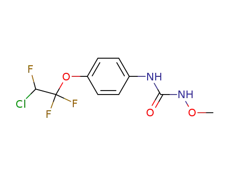 Urea, N-[4-(2-chloro-1,1,2-trifluoroethoxy)phenyl]-N'-methoxy-