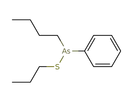 Propyl-<butyl-phenyl-arsino>-sulfid