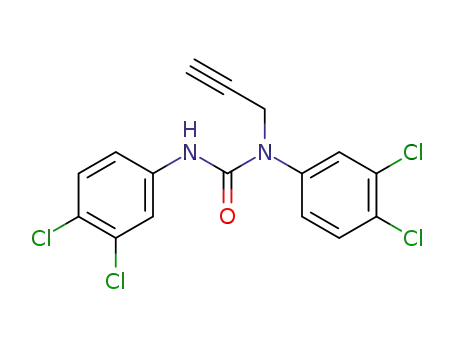 <i>N</i>,<i>N'</i>-bis-(3,4-dichloro-phenyl)-<i>N</i>-prop-2-ynyl-urea