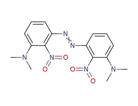 3,3'-Bis-dimethylamino-2,2'-dinitro-azobenzol