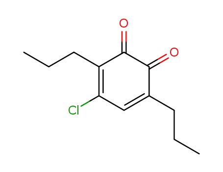 3,5-Dipropyl-4-chlor-benzochinon-(1,2)