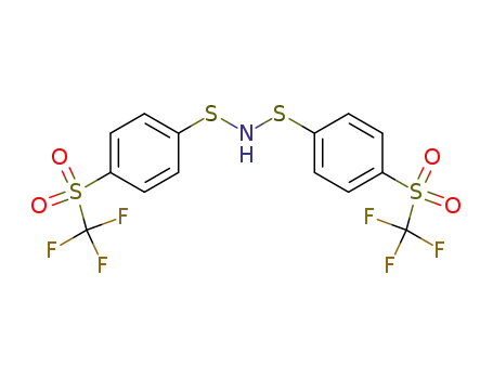 Bis-(4-trifluormethylsulfonyl-phenylmercapto)-amin