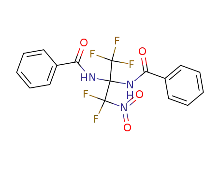 2,2'-Bis(benzoylamino)-nitropentafluorpropan