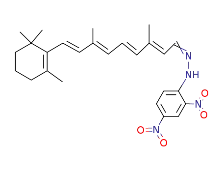 [7<i>t</i>,9<i>t</i>,11<i>t</i>,13<i>t</i>]retinal-(2,4-dinitro-phenylhydrazone)