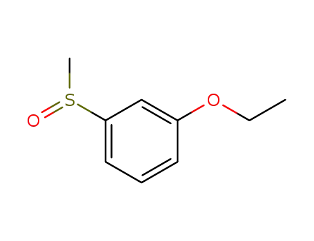 (+/-)-Methyl-(3-ethoxy-phenyl)-sulfoxid