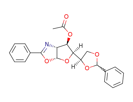 (3a<i>R</i>)-6<i>c</i>-acetoxy-2-phenyl-5<i>c</i>-((2Ξ,4<i>R</i>)-2-phenyl-[1,3]dioxolan-4-yl)-(3a<i>r</i>,6a<i>c</i>)-3a,5,6,6a-tetrahydro-furo[3,2-<i>d</i>]oxazole