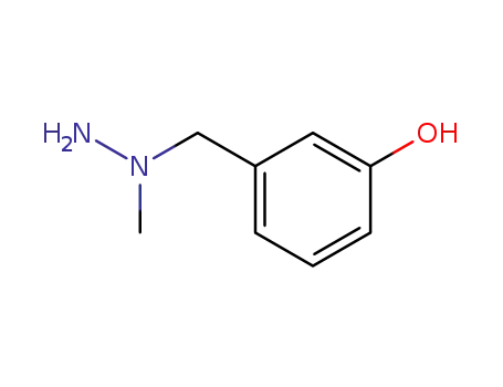 Molecular Structure of 555-62-4 (3-[(1-methylhydrazinyl)methyl]phenol)