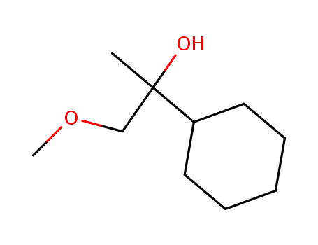 2-Cyclohexyl-1-methoxy-propan-2-ol