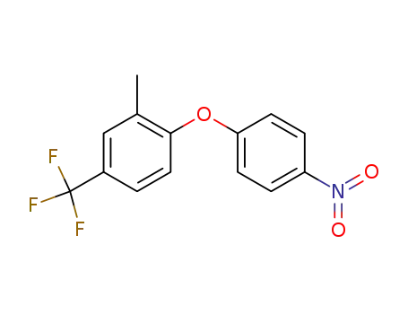 Benzene, 2-methyl-1-(4-nitrophenoxy)-4-(trifluoromethyl)-
