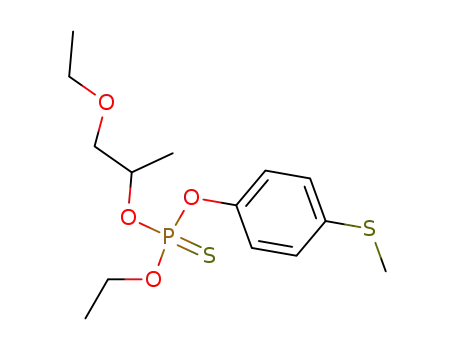 Thiophosphoric acid O-(2-ethoxy-1-methyl-ethyl) ester O'-ethyl ester O''-(4-methylsulfanyl-phenyl) ester