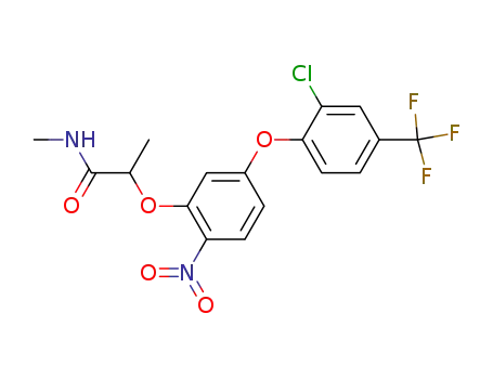 Propanamide,
2-[5-[2-chloro-4-(trifluoromethyl)phenoxy]-2-nitrophenoxy]-N-methyl-