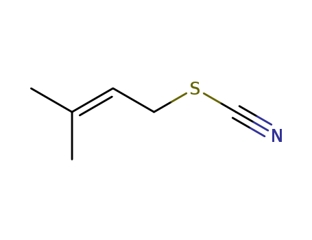 Thiocyanic acid,3-methyl-2-buten-1-yl ester
