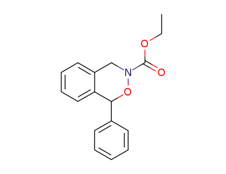 1-phenyl-1,4-dihydro-benzo[<i>d</i>][1,2]oxazine-3-carboxylic acid ethyl ester