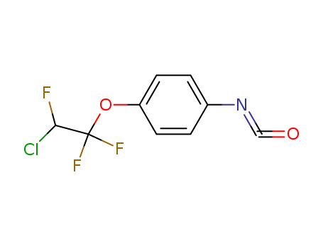Benzene, 1-(2-chloro-1,1,2-trifluoroethoxy)-4-isocyanato-