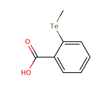 Molecular Structure of 22261-92-3 (2-(methyltellanyl)benzoic acid)