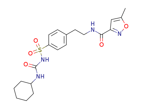 3-Isoxazolecarboxamide,N-[2-[4-[[[(cyclohexylamino)carbonyl]amino]sulfonyl]phenyl]ethyl]-5-methyl-