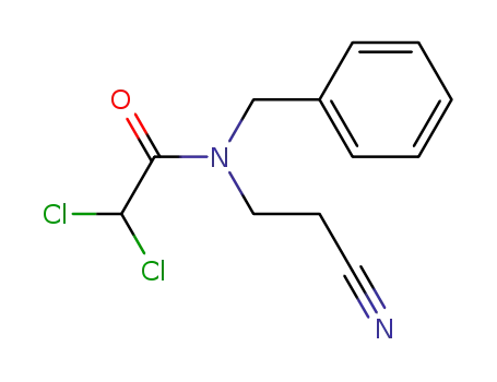 <i>N</i>-benzyl-<i>N</i>-dichloroacetyl-β-alanine nitrile