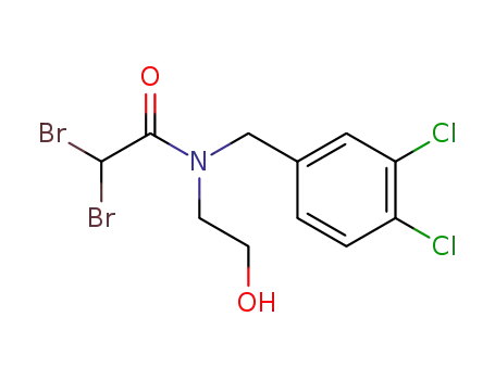 dibromo-acetic acid-[(3,4-dichloro-benzyl)-(2-hydroxy-ethyl)-amide]