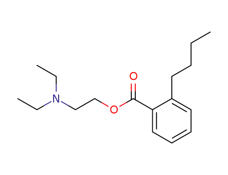 2-Butyl-benzoic acid 2-diethylamino-ethyl ester
