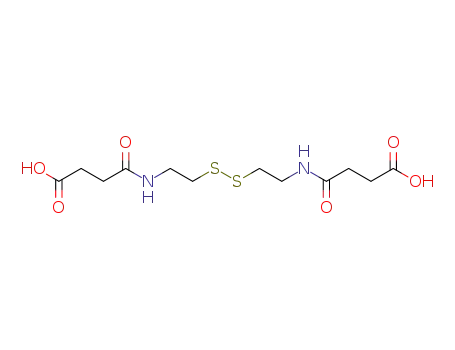 Molecular Structure of 108725-86-6 (<i>N</i>,<i>N</i>'-(3,4-dithia-hexanediyl)-bis-succinamic acid)