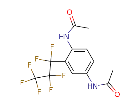 N-(4-Acetylamino-2-heptafluoropropyl-phenyl)-acetamide