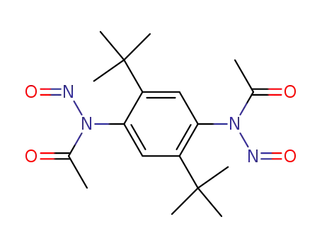 2,5-Di-(N-nitrosacetamido)-1,4-di-t-butylbenzol