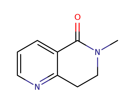 Molecular Structure of 1312751-59-9 (6-methyl-7,8-dihydro-6H-[1,6]naphthyridin-5-one)