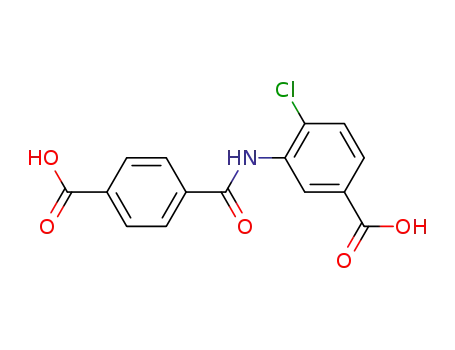 3-(4-Carboxy-benzoylamino)-4-chloro-benzoic acid
